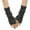 Dark Gray, variant on Krdevn Solid Knit Fingerless Mittens Texting Touchscreen Warm Winter Handwear for Cold Weather,Size:One Size