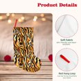 thumbnail image 4 of Sikiie Zebra Christmas Stockings,18 Inches Christmas Stockings Xmas Hanging Stockings for Family Christmas Decorations & Gifts, 4 of 7