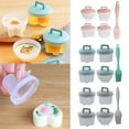 Love Steamed Egg Mold,Poached Egg Steamer Egg Poaching Cups,Nonstick