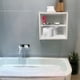 thumbnail image 3 of Buro Flotante Baño Mdf Anti Humedad Bocina Amarillo, 3 of 6