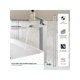 thumbnail image 2 of PARLOS Waterfall Vessel Sink Faucet Single Handle Tall Bathroom Vanity Mixer Tap One Hole With Water Supply Line, 2 of 4