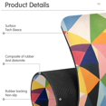 thumbnail image 4 of Yayeee Faucet Mat for Kitchen Sink 14.7" Diatomite Long Splash Guard Pad, Minimalist Triangles, 4 of 7