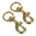 thumbnail image 1 of WRITWAA 2PCS Brass Swivel Clips for Crafts with Flagpole Hardware Attachments, 1 of 8