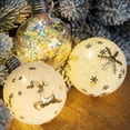thumbnail image 1 of Bola de Navidad LED creativa, adornos en forma de bombilla, reno de dibujos animados, copo de nieve, adornos para árbol de Navidad, colgante, decoración para fiestas navideñas, 1 of 4
