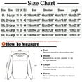 thumbnail image 3 of Jsaierl Halloween Shirts for Women Plus Size Pumpkin Ghost Graphic Tees Work Crewneck T-shirt 3/4 Sleeve Tunic Blouse Tops Halloween Clothes, 3 of 4