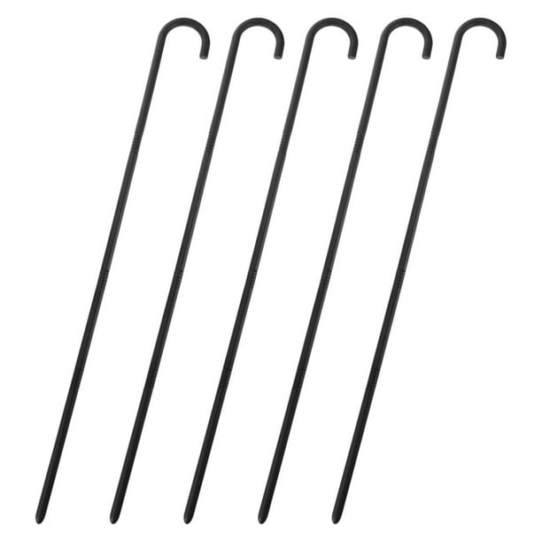 5 varitas mágicas de 100 cm, accesorio de plástico para juegos de rol, fiestas de Halloween, cosplay, muleta de plástico extraíble.