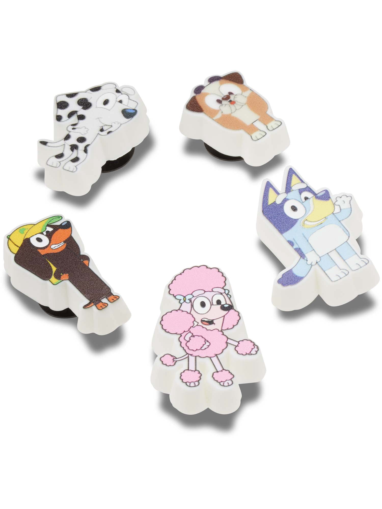 Crocs Jibbitz™ Bluey Shoe Charms, 5 Pack