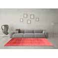 thumbnail image 3 of Ahgly Company Indoor Rectangle Oriental Red Industrial Area Rugs, 7' x 10', 3 of 4