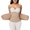 Beige, variant on Waist Trainer Belt Cincher Trimmer Ab Belt Tummy Control Body Shaper with Triple Wrap Women and Men