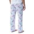 thumbnail image 2 of AC/DC Womens' All Over Logo Pastel Tie Dye Pajama Pants Loungewear Sleep, 2 of 6