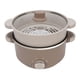 thumbnail image 1 of Olla Eléctrica Con Vaporera, Olla Para Ramen De Grado Alimenticio De 800 W Y 3 L, Sartén Antiadherente, Olla Eléctrica Multifuncional Para Pasta, Carne, Huevos, Arroz Frito,, 1 of 7
