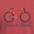thumbnail image 3 of CafePress - Share The Road T Shirt - Mens Comfort Colors Shirt, 3 of 5