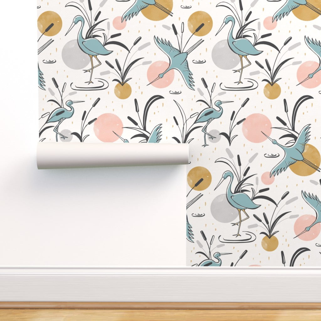 Spoonflower Peel and Stick Removable Wallpaper Print SelfAdhesive  Wallpaper 24in x 144in Roll Wallpaper  Amazon Canada