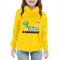 thumbnail image 2 of YUNAFFT Unisex Hooded Sweatshirt Printed Pullover with Playful Patterns for Casual Everyday Style, 2 of 5