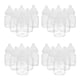 thumbnail image 3 of KAKOWELY 24 cajas transparentes para dulces para baby shower, mini biberones para recuerdos de fiesta, biberones de plástico, contenedores para dulces de baby shower., 3 of 5