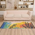 thumbnail image 2 of Yayeee Runner Rug for Bedroom 2'x6' Machine Washable Hallway Non Slip Mat, Colorful Landscape, 2 of 8