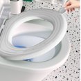 thumbnail image 4 of EVA Toilet Seat Cushion Universal For All Seasons Household Toilet Seat Cushion Ring Cushion Lightweight Rainproof Seat Cushion Toilet Seat Cover With Handle Deals Of The Day Clearance, 4 of 9