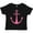 AB-Black, variant on Anchor Nautical Pink Girls Toddler T-Shirt