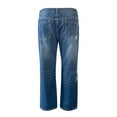 thumbnail image 2 of Vedolay Jeans for Women Low Waisted Washed Solid Jeans Denim Pants Jeans Blue,S, 2 of 4