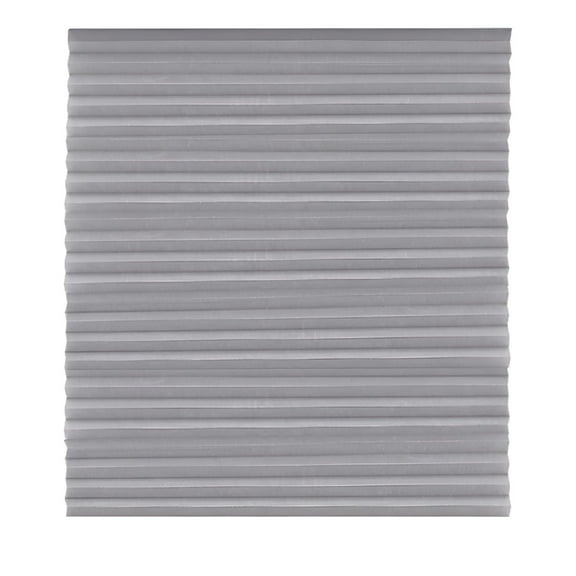 LAMIRO Window Shades-Pleated Paper Shades For Indoor Window Covers-Black Blinds