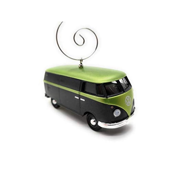 1967 Volkswagen VW T2 Panel Van Bus Custom Christmas Ornament 1:64 Diecast Green