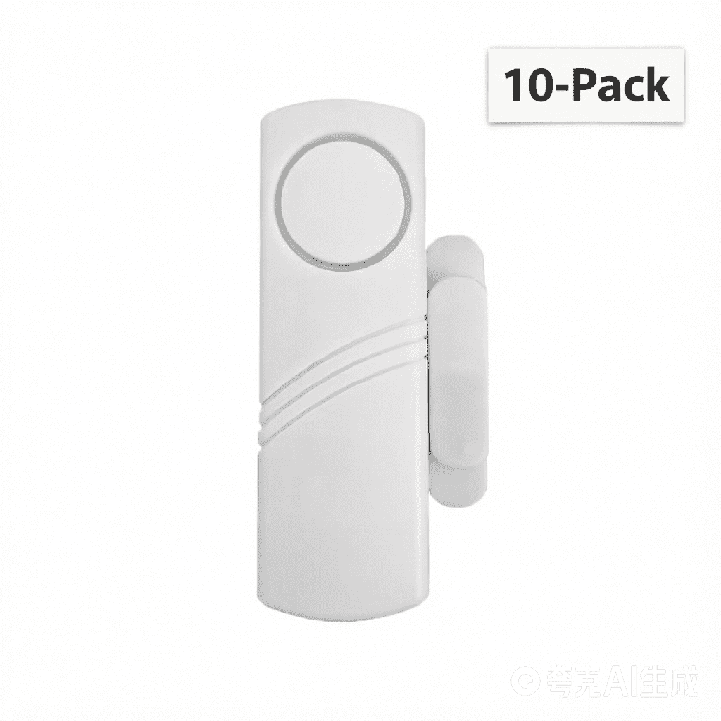 Personal Security Window & Door Alarm Bell | Wireless Sensor Door Window Burglar Alarm | Pack of 10