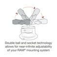 thumbnail image 6 of RAM Mounts X-Grip® Phone Mount with Twist-Lock™ Suction Cup Base, 6 of 7