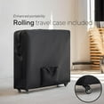 thumbnail image 4 of Luxton Home Washable and Foldable Memory Foam Massage Table w/ Rolling Carrying Travel Case, 4 of 9