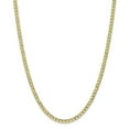 thumbnail image 1 of 10k 4.3mm Semi-Solid Curb Link Chain (Weight: 5.23 Grams, Length: 20 Inches), 1 of 5