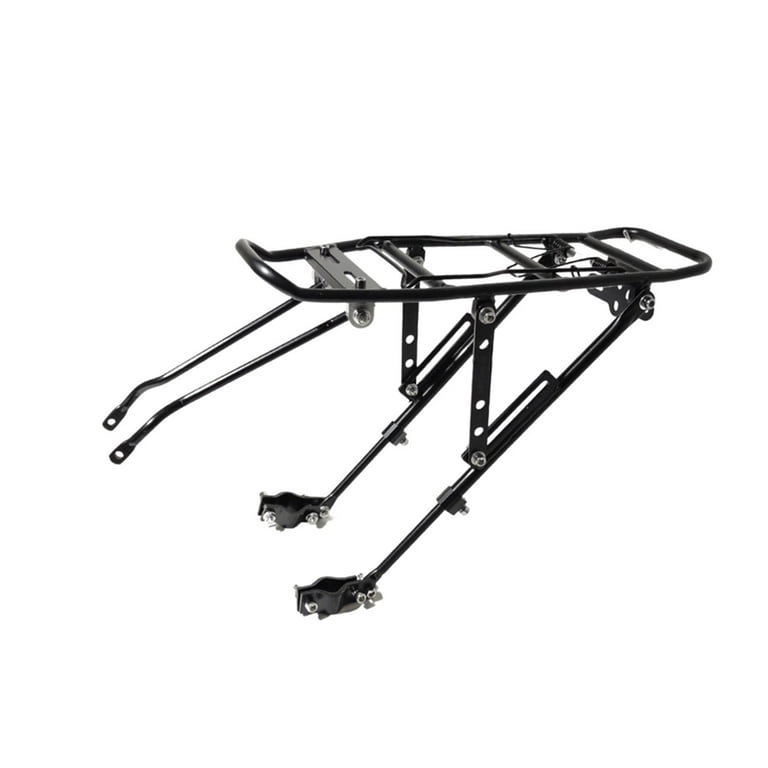 Adjustable Aluminum Bike Rear Rack | 65kg Capacity Bicycle Carrier For Mountain & Road Bikes