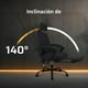 thumbnail image 2 of Silla Gamer Balam Rush Ergonomica Reclinable 140° 130kg Reposapies negro, 2 of 6
