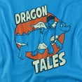 thumbnail image 2 of Dragon Tales T-Shirt Flying High Unisex Graphic Tee For Men & Women, 2 of 6