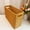 107#Yellow, variant on Large Imitation Vines Weaving Storage Basket, Durable Plastic Hand-Woven Organizer for Wine Bottles, Picnic, Wedding Souvenir, Home Storage, Living Room, Portable Versatile Basket