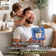 thumbnail image 4 of Taza Cerámica Feliz Día del Padre Cuchara y Tapa Caja Regalo azul GLOBOS, 4 of 5