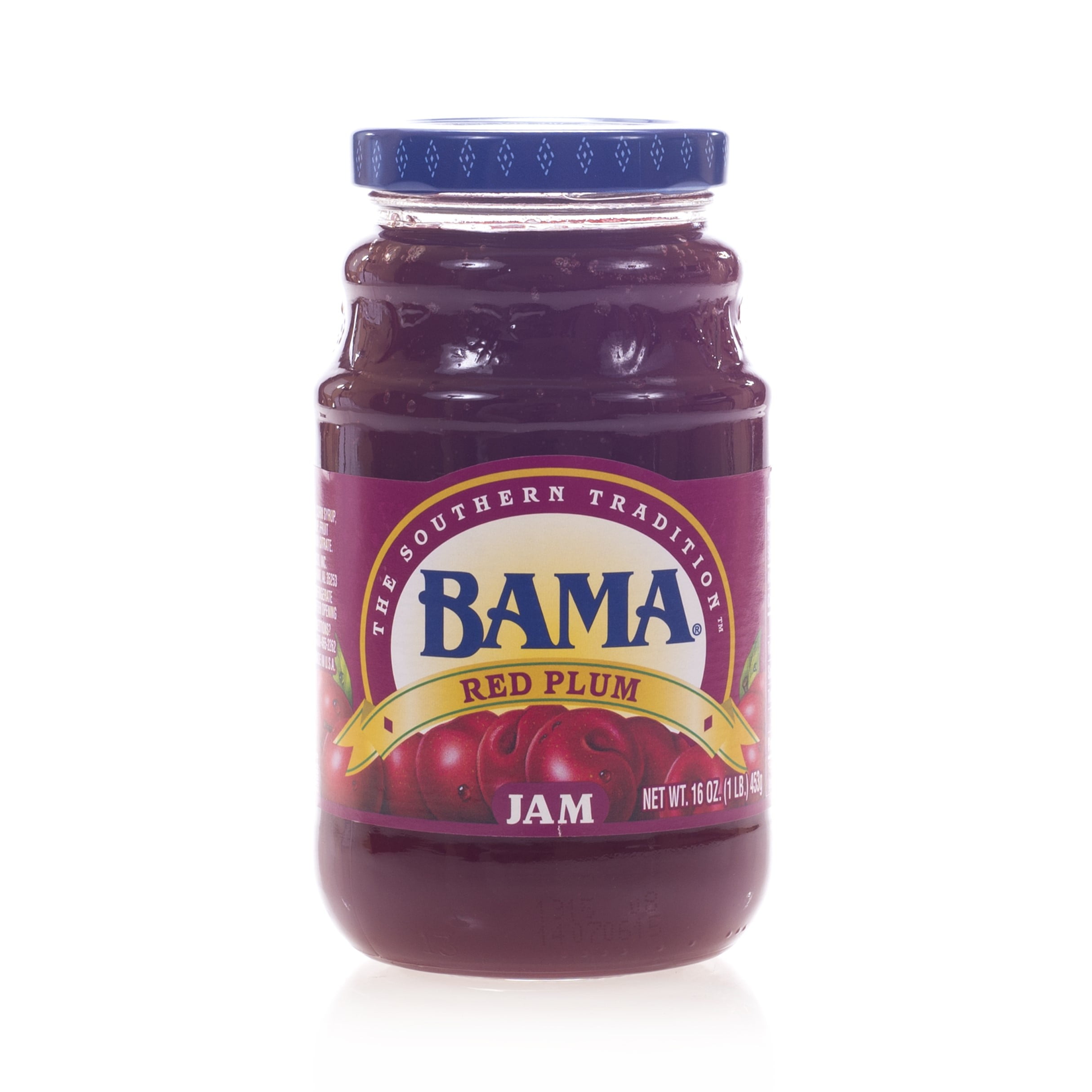 Bama Red Plum Jam, 16 Oz