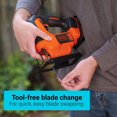 thumbnail image 2 of BLACK+DECKER 20V MAX* POWERCONNECT Cordless Jig Saw, 2 of 9