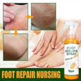thumbnail image 1 of Spray para eliminar callos de los pies, exfoliante, antisecado, para reparar talones agrietados, pedicura, para manos y codos, elimina piel muerta, líquido para pies, 100 ml, 1 of 2
