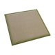 thumbnail image 2 of Alfombra tejida para el suelo que se puede empalmar, alfombra cuadrada de verano para la comida, dormitorio, mesita de noche. Verde, 2 of 9