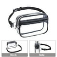thumbnail image 5 of LMTODLFG Clear Belt Bag Clear Fanny Pack Stadium Approved for Women Men with Adjustable Strap Clear Crossbody Bag Waist Bag for Concerts Sports Travelling Hiking Running, 5 of 6
