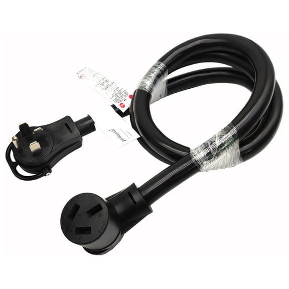 YfulYde 61438 RV to Stove Adapter Cord RV Plug NEMA 14-50P to 10-50R Oven Female, 50A, 250V (6FT)