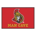 thumbnail image 1 of NHL Ottawa Senators Man Cave Rug, 1 of 5