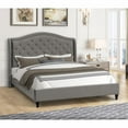 thumbnail image 6 of Best Master Furniture Franklin Tufted Wingback Platform Bed, 6 of 6