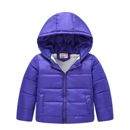

Baby Boys Girls Winter Coats Hoods Light Puffer Down Jacket Outwear