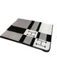 thumbnail image 1 of H letter color block plaid blended blanket air conditioning shawl warm and thickened, 1 of 3