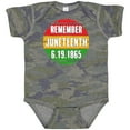 thumbnail image 3 of Inktastic Remember Juneteenth 6.19.1865 Boys or Girls Baby Bodysuit, 3 of 5