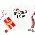 thumbnail image 5 of Camiseta con estampado de gorro de Papá Noel para toda la familia, ropa a juego para fiesta de Navidad, papá, mamá, niños, bebés, atuendos con apariencia festiva, remeras, 5 of 5