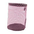 thumbnail image 1 of Bolas de golf Bolsa de almacenamiento Drawstring Multipurpose para playa con accesorios de cierre de cerradura de cable Saco de material portátil Rosa, 1 of 8