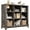 Black Oak, variant on Wubio 6 Cube Storage Organizer and Shelf, Cube Storage Shelf,White Bookshelf with Storage for Bedroom and Home Office