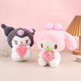 thumbnail image 2 of Kuromi Plyschdockor My Melody Jordgubbsserie Gosedjur Plyschleksak Kuromi, 2 of 5