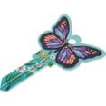 thumbnail image 3 of Lucky Line Butterfly Key Shapes Decorative House Key - KW1 B147K Pack of 5, 3 of 4
